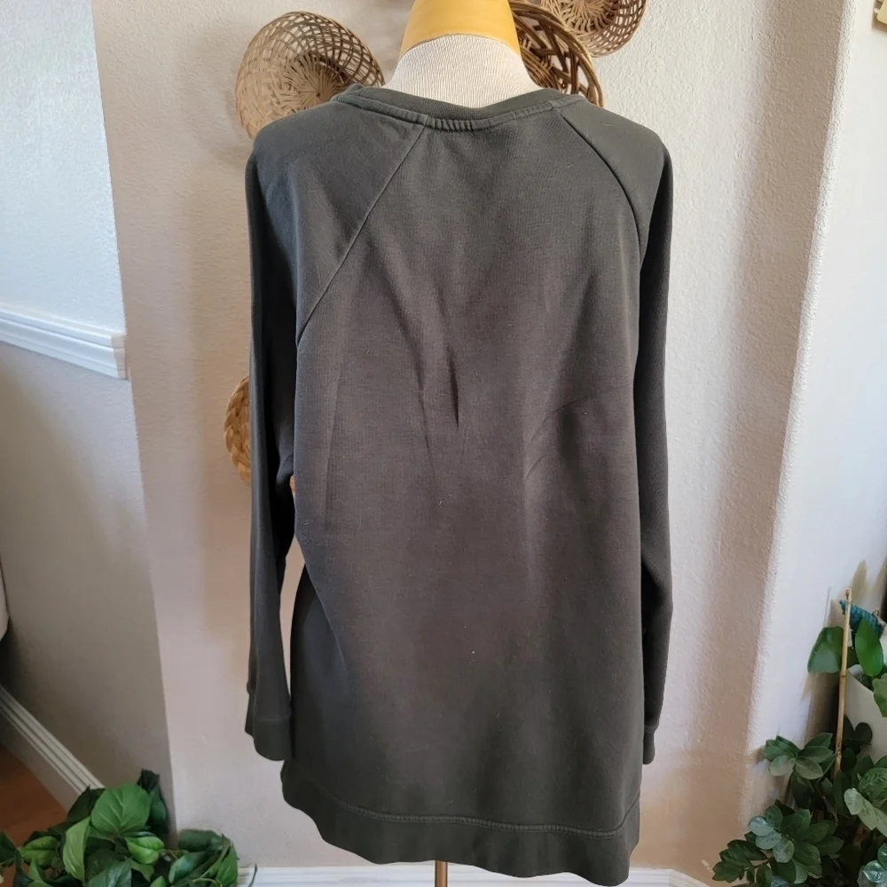 Nike Oversized Green Sweatshirt SZ M